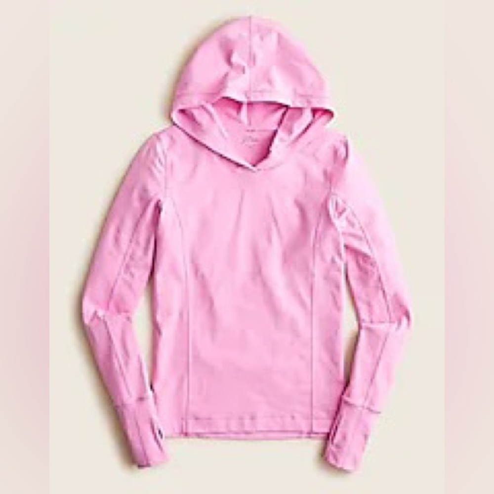J.Crew Fitted hoodie in Signature flex BD667